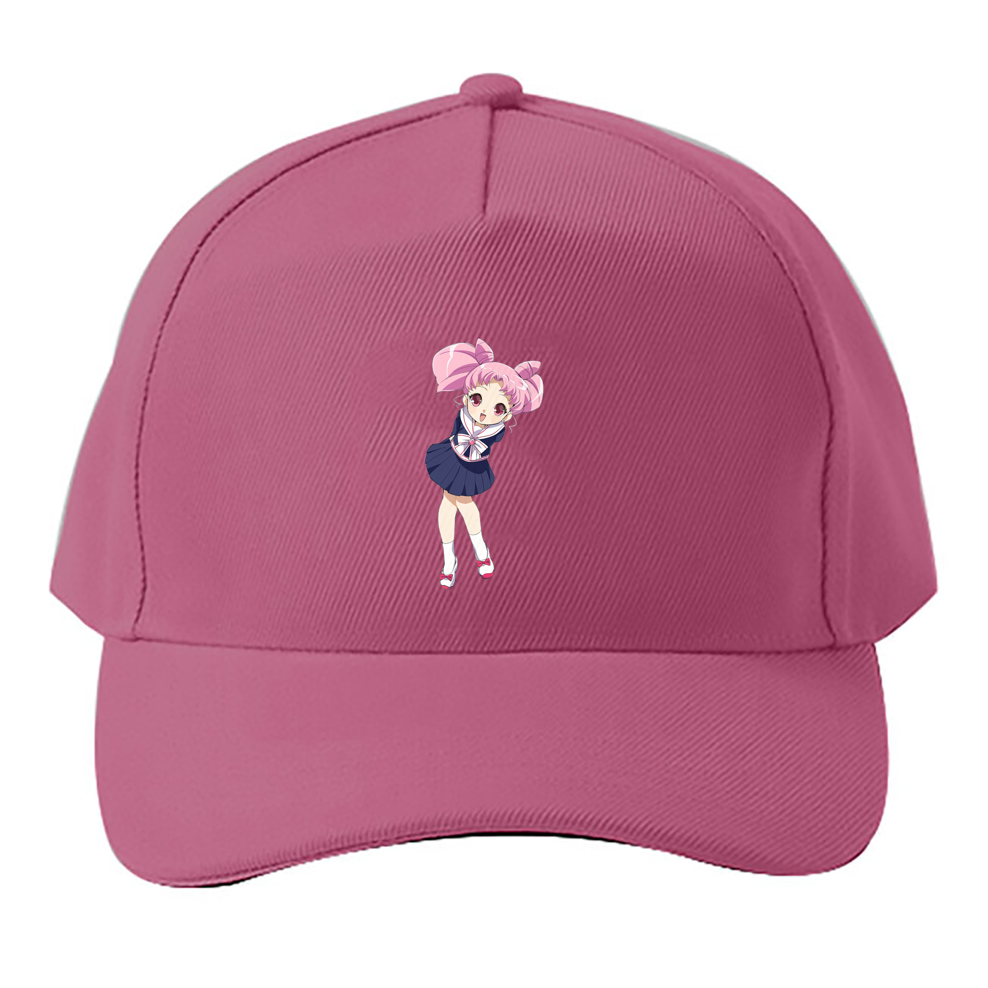 （画像用） 美少女戦士セーラームーン ちびうさ Sailor Moon Chibiusa Tsukino Usagi Small Lady Serenity ベースボールキャップ 綿100％ 男女兼用 帽子 スポーツ
